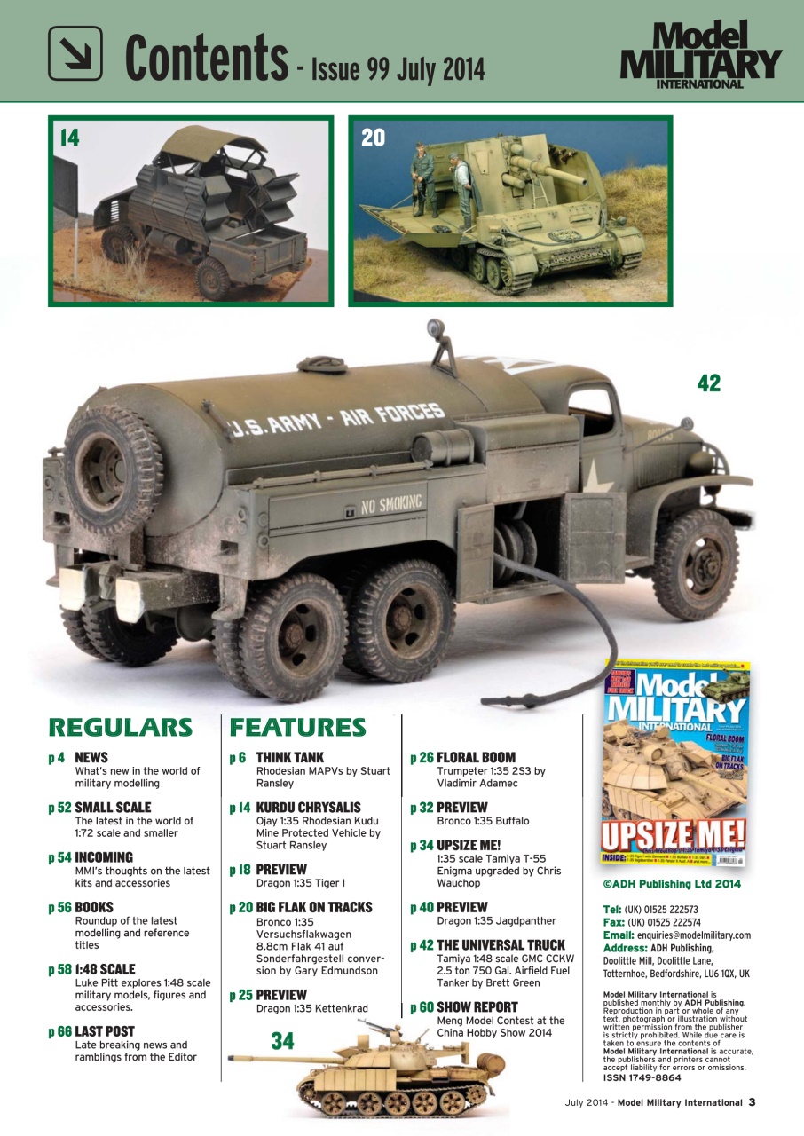 Model Military International Preview Pages
