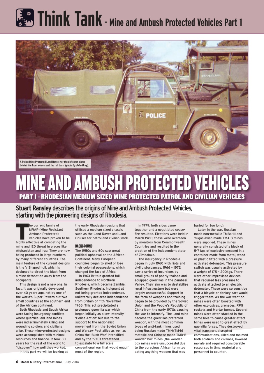 Model Military International Preview Pages