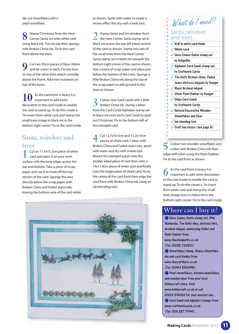 Making Cards & Papercraft Preview Pages