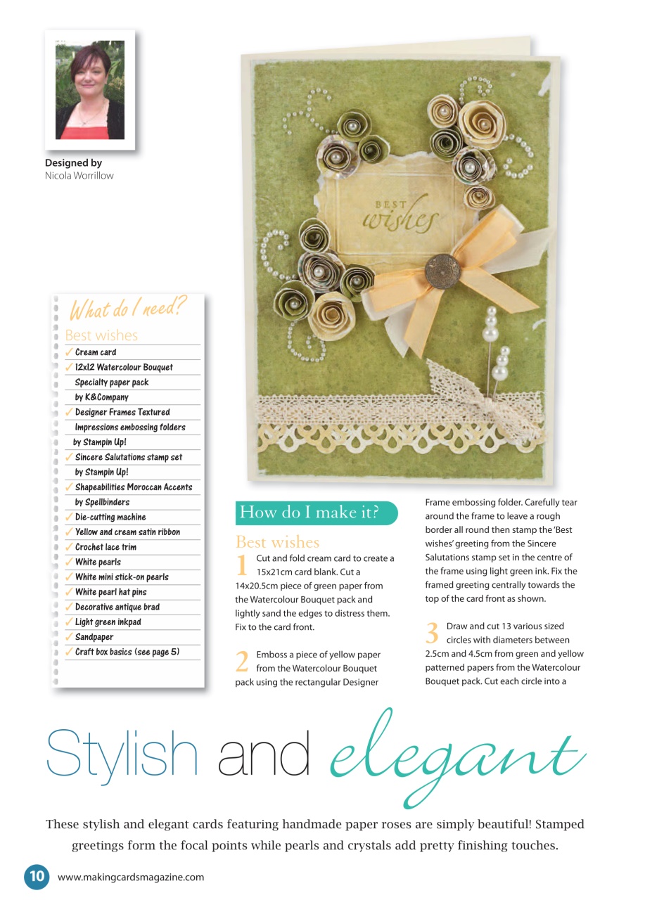 Making Cards & Papercraft Preview Pages