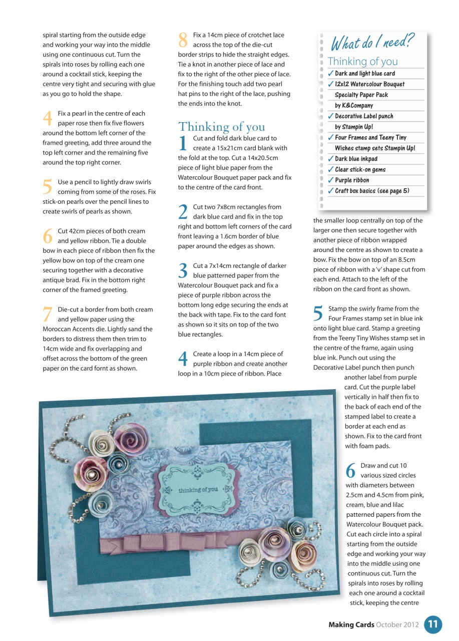 Making Cards & Papercraft Preview Pages