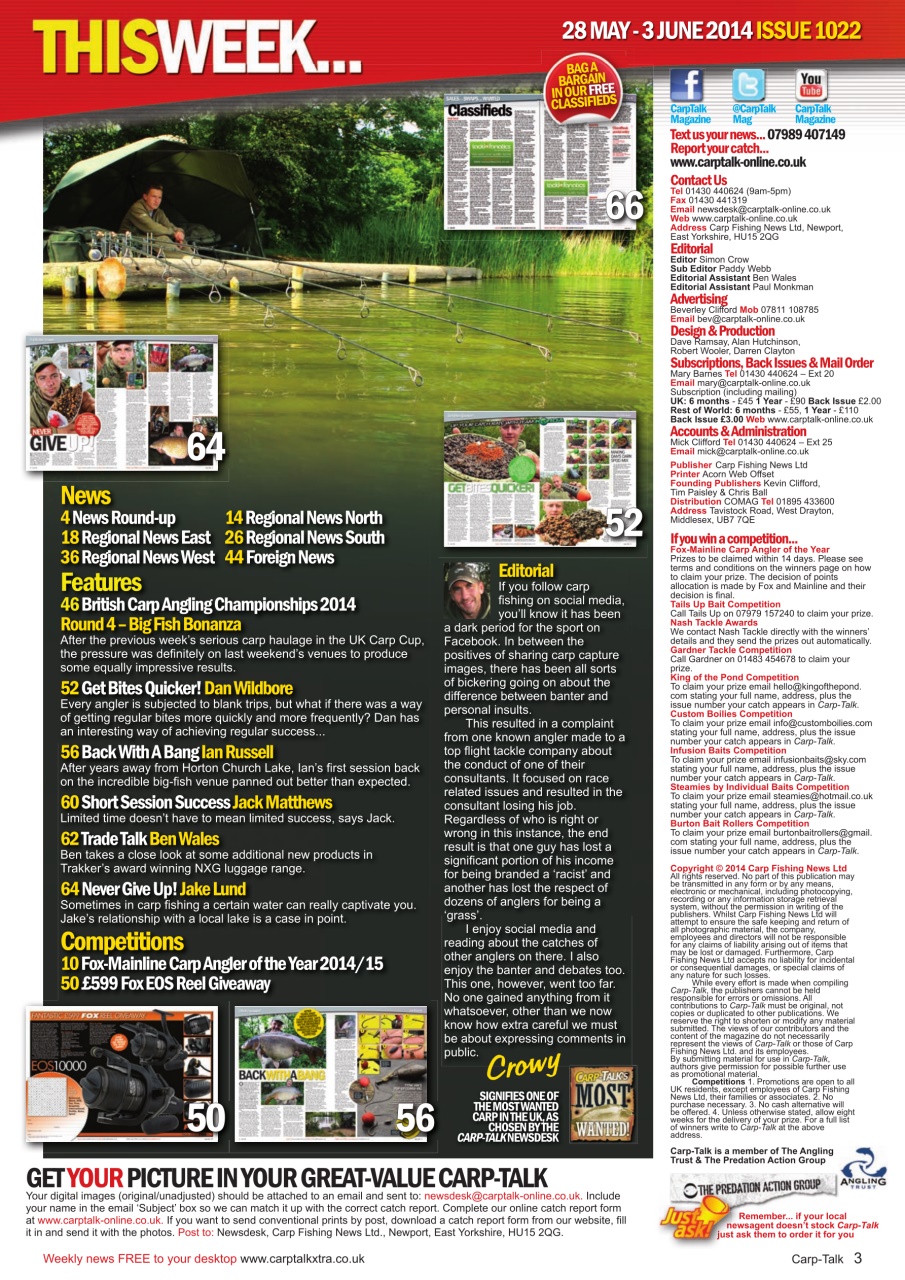 Carp-Talk Preview Pages