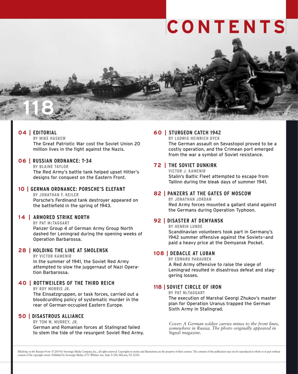 Military Heritage Preview Pages