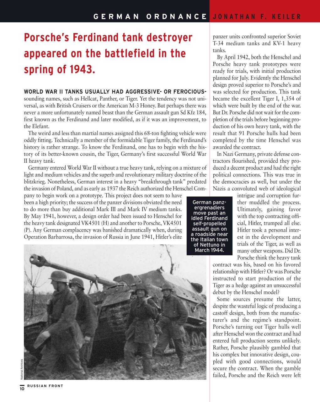 Military Heritage Preview Pages