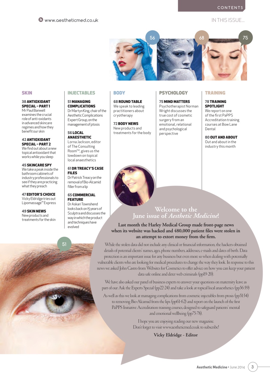 Aesthetic Medicine Preview Pages
