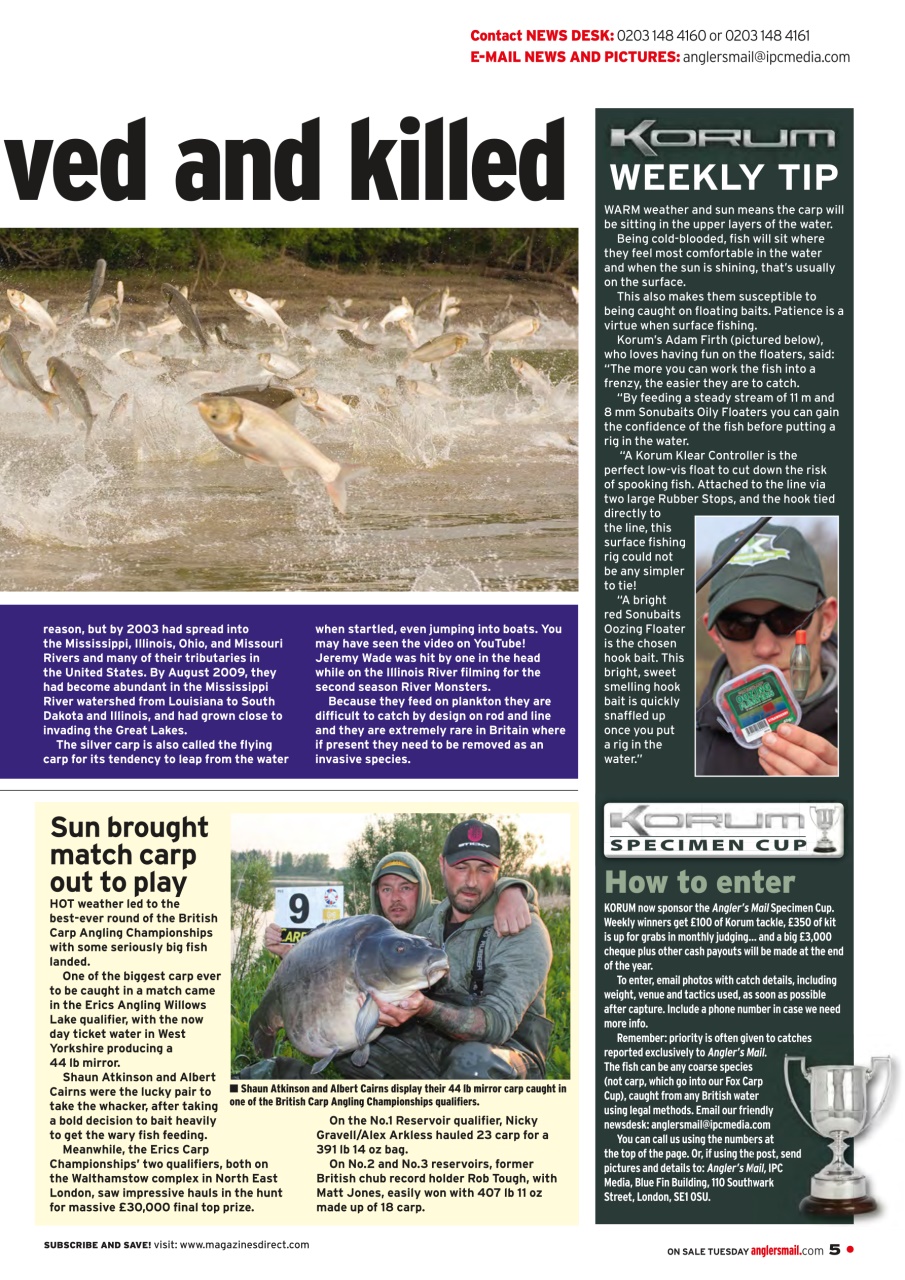 Anglers Mail Preview Pages