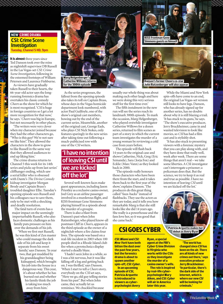 TV & Satellite Week Preview Pages