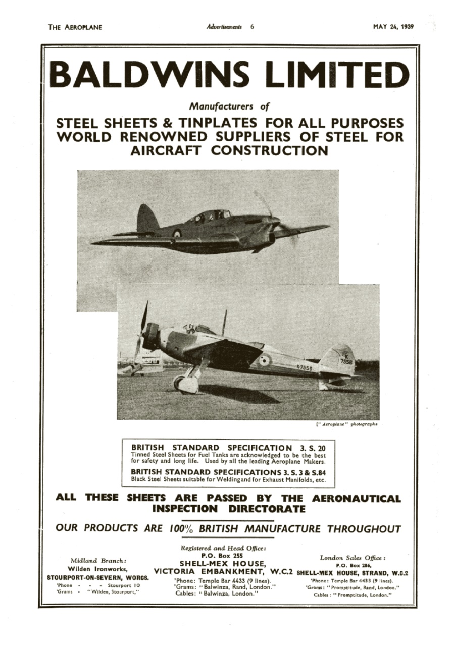Aeroplane Weekly - The War in the Air 75 years ago Preview Pages