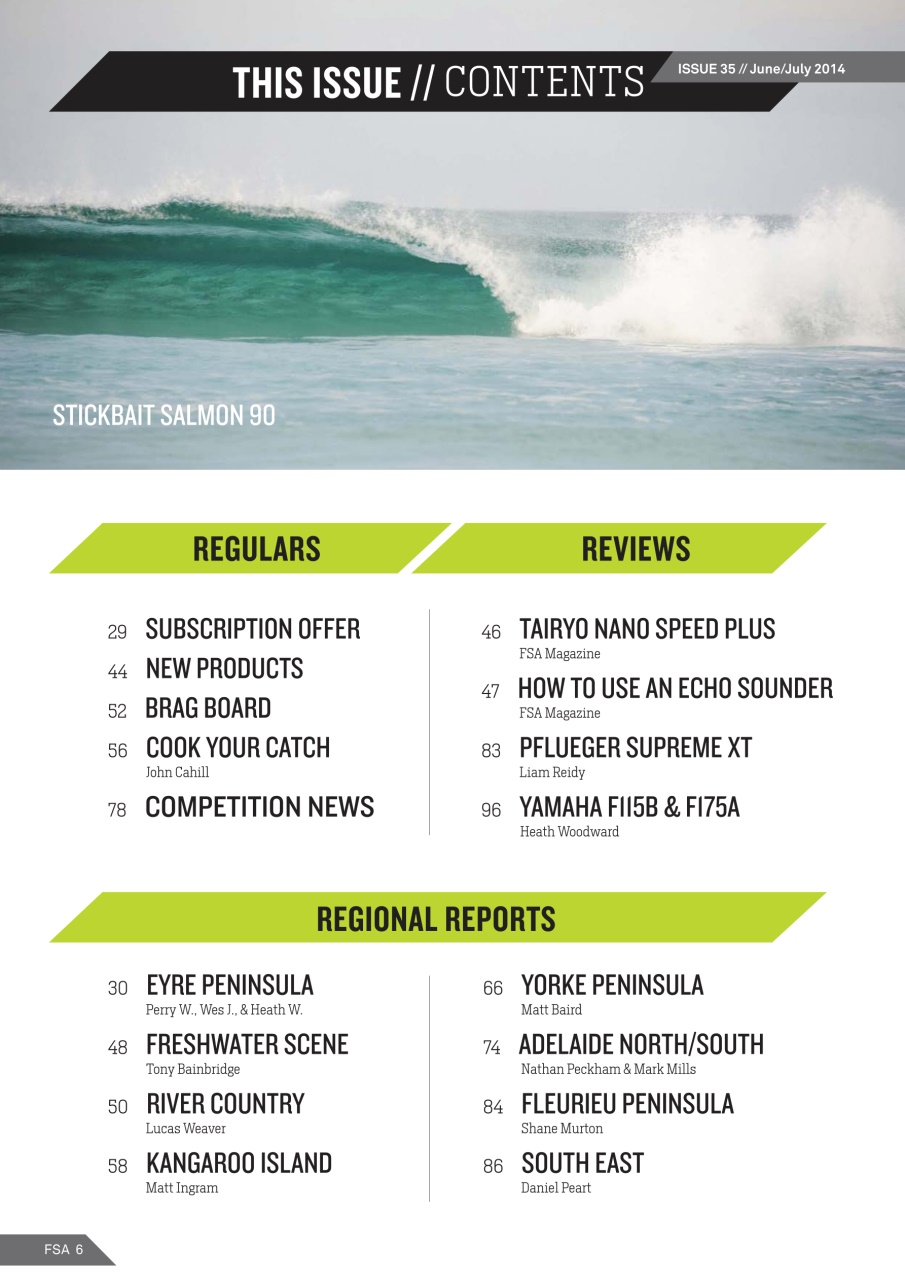 Fishing SA Preview Pages