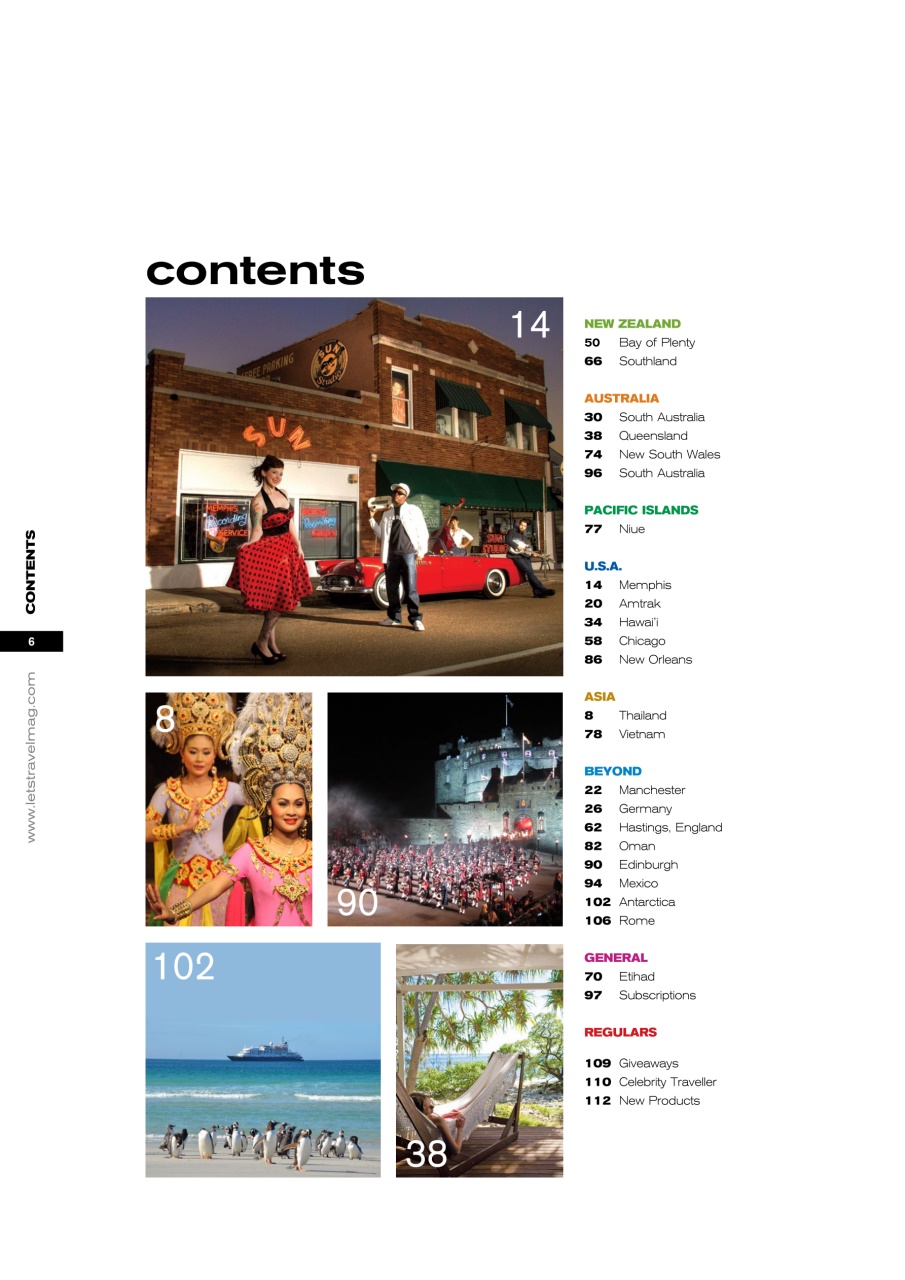 Let’s Travel Preview Pages