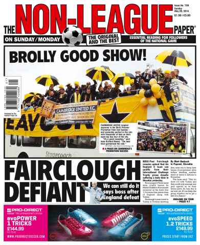 The Non-League Football Paper issue 25th May 2014