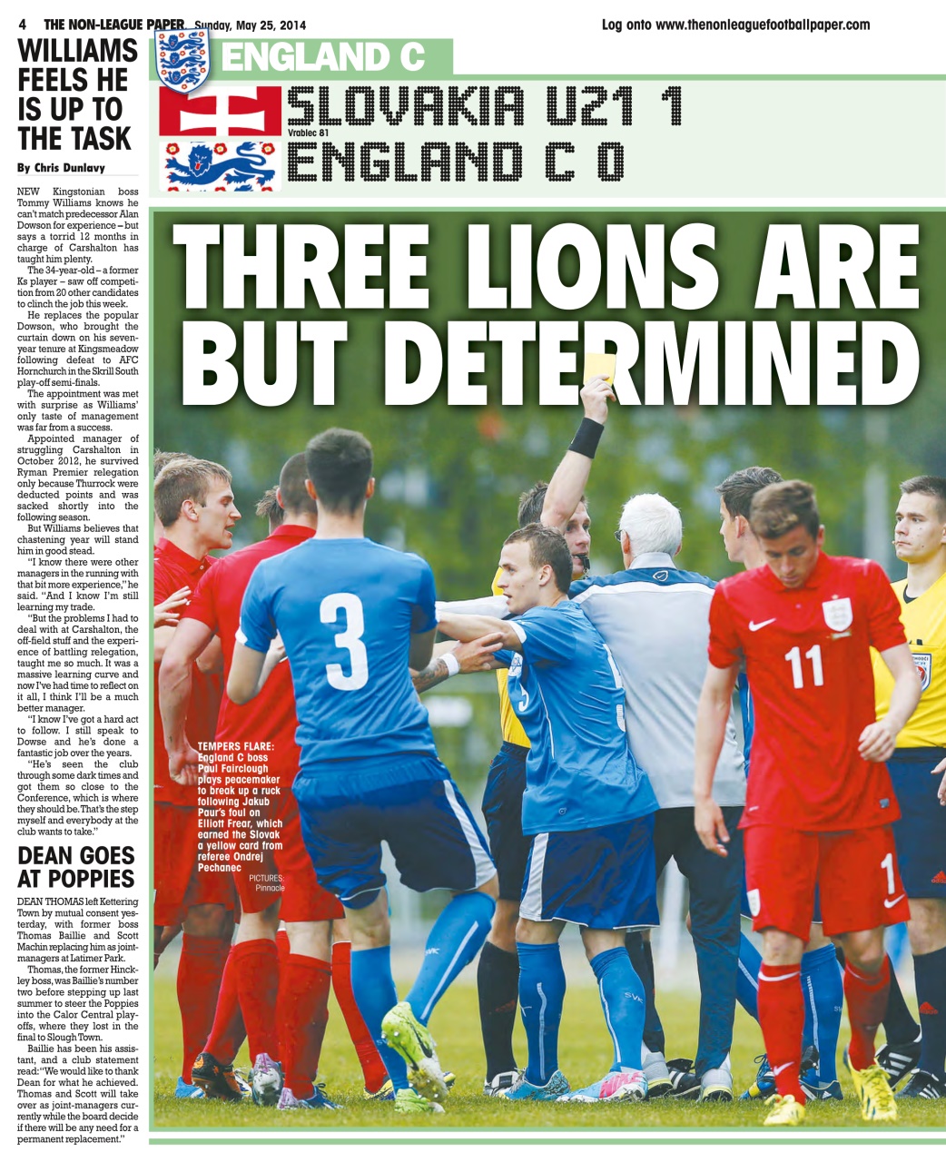 The Non-League Football Paper Preview Pages