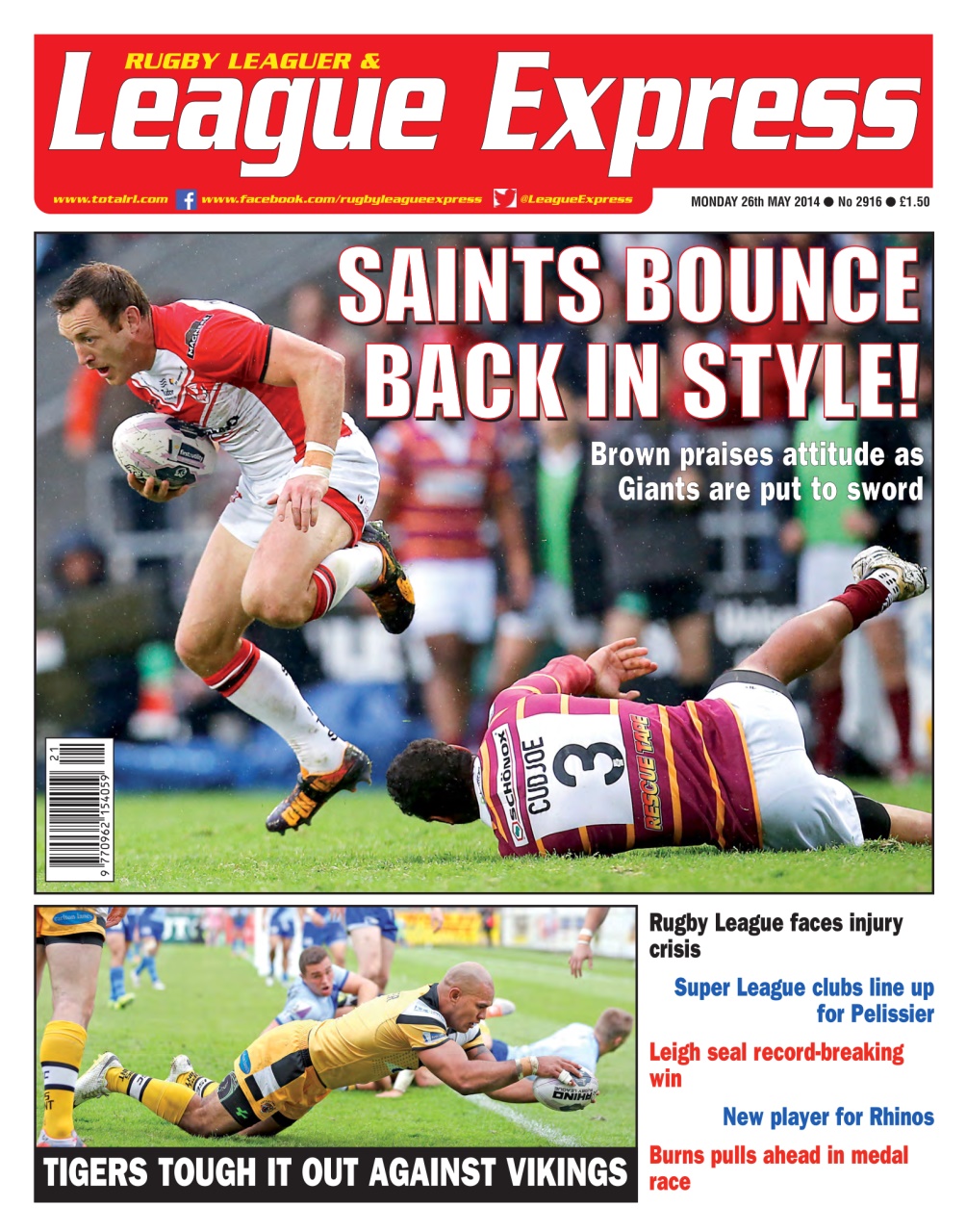 League Express Preview Pages