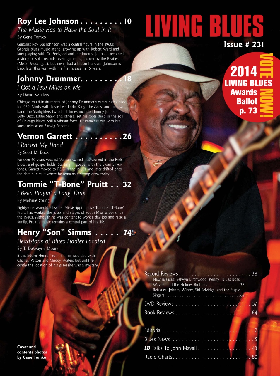 Living Blues Preview Pages