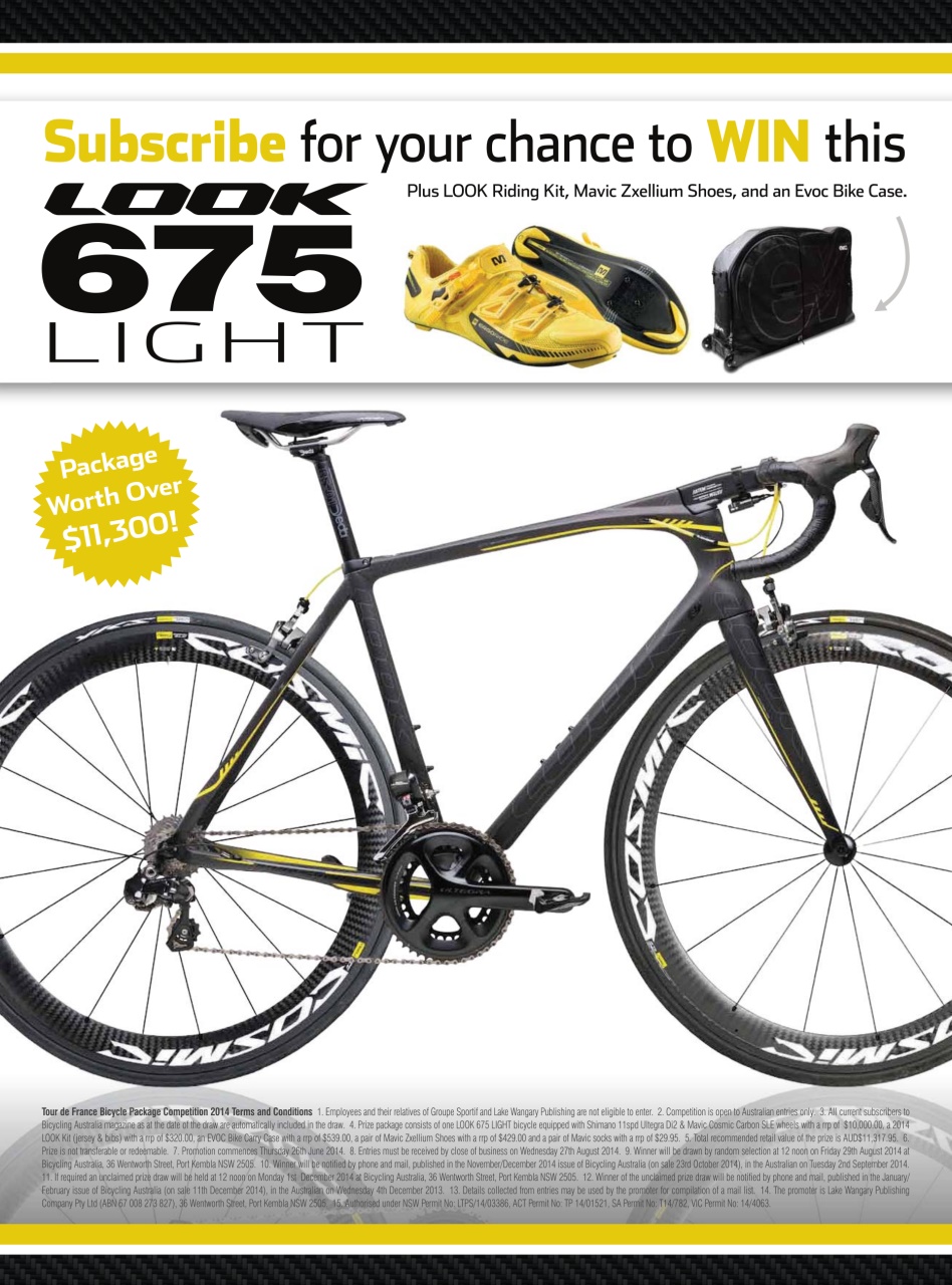 Bicycling Australia Preview Pages