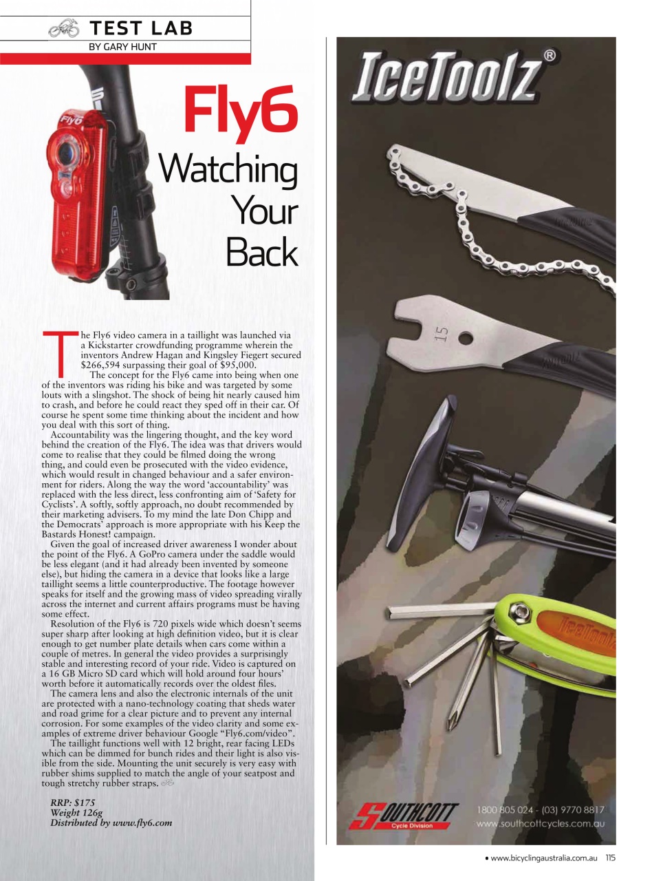 Bicycling Australia Preview Pages