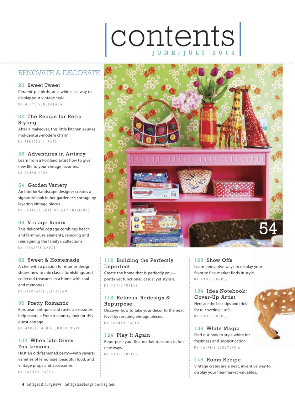 Cottages and Bungalows Preview Pages