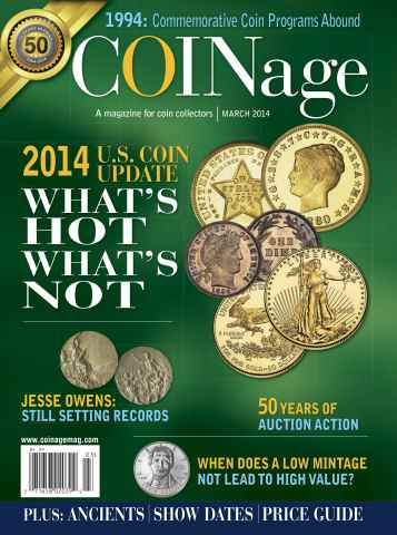 COINage Magazine issue March 2014