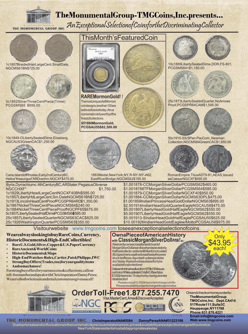 COINage Magazine Preview Pages