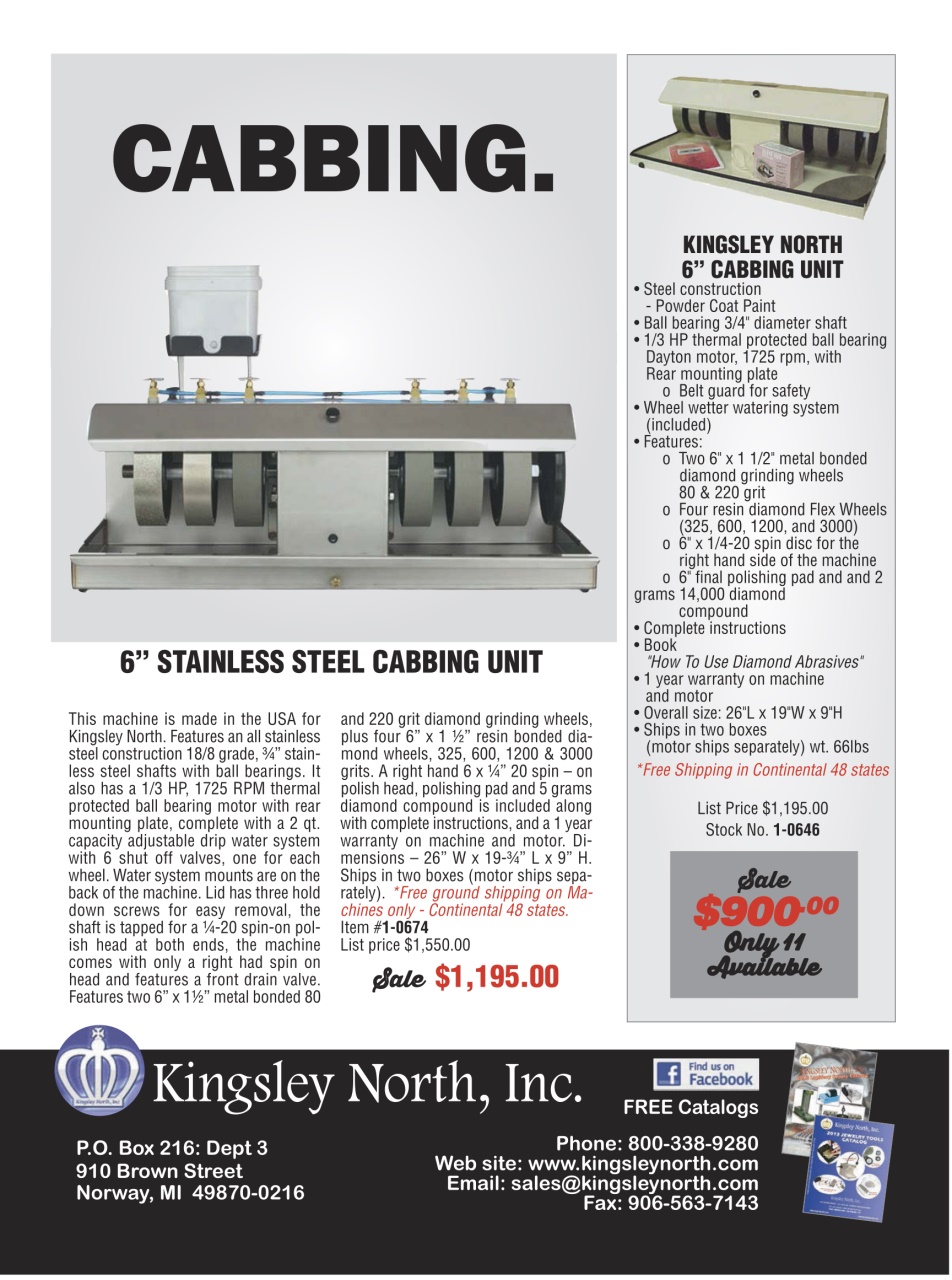 Rock&Gem Magazine Preview Pages