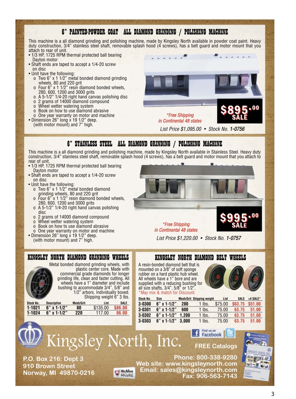 Rock&Gem Magazine Preview Pages