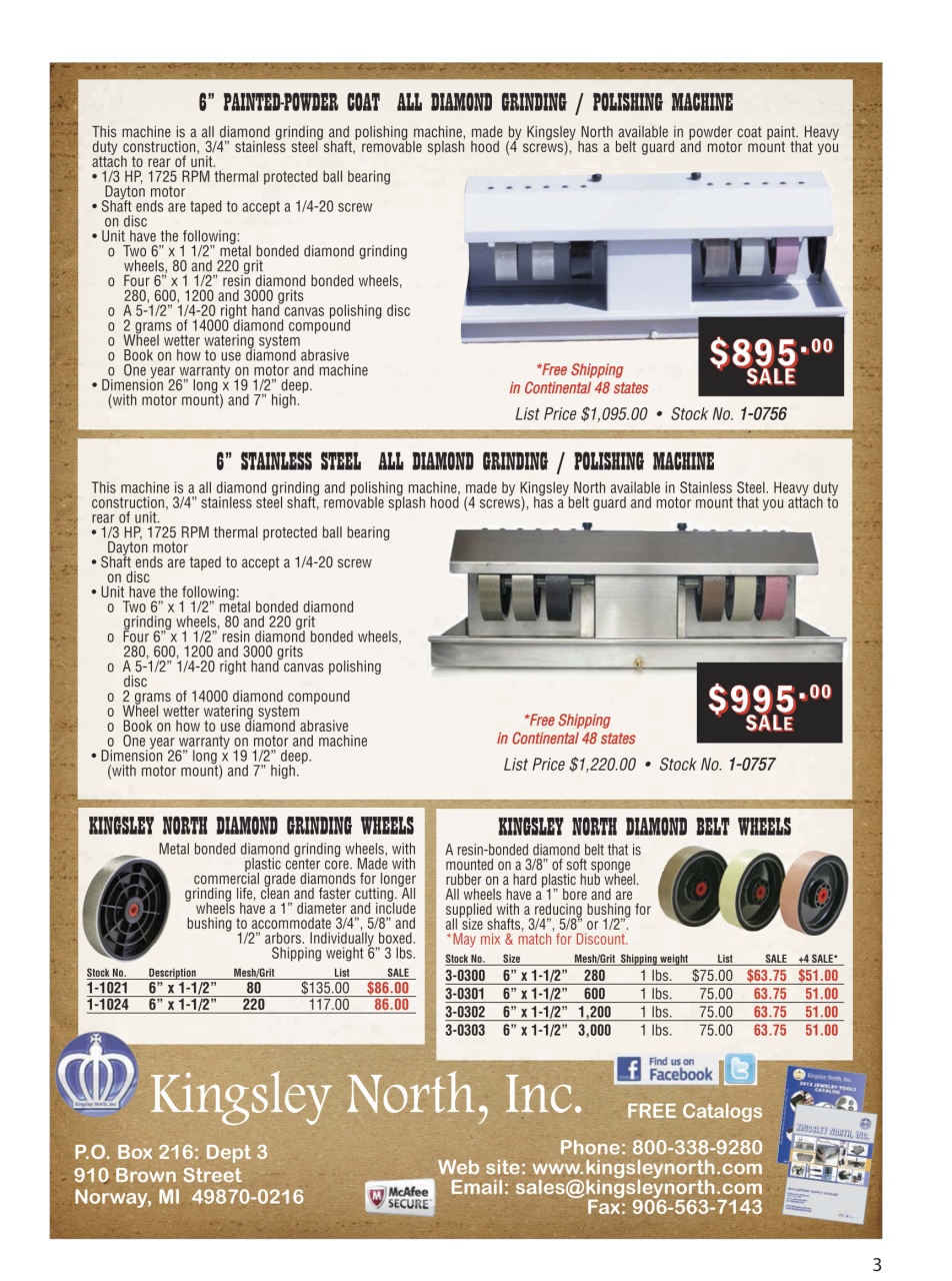 Rock&Gem Magazine Preview Pages