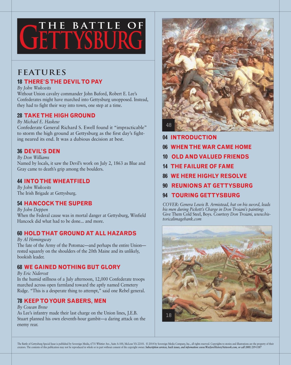 Military Heritage Preview Pages