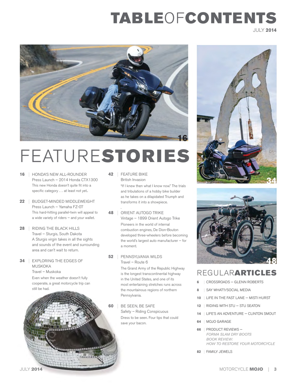 Motorcycle Mojo Preview Pages