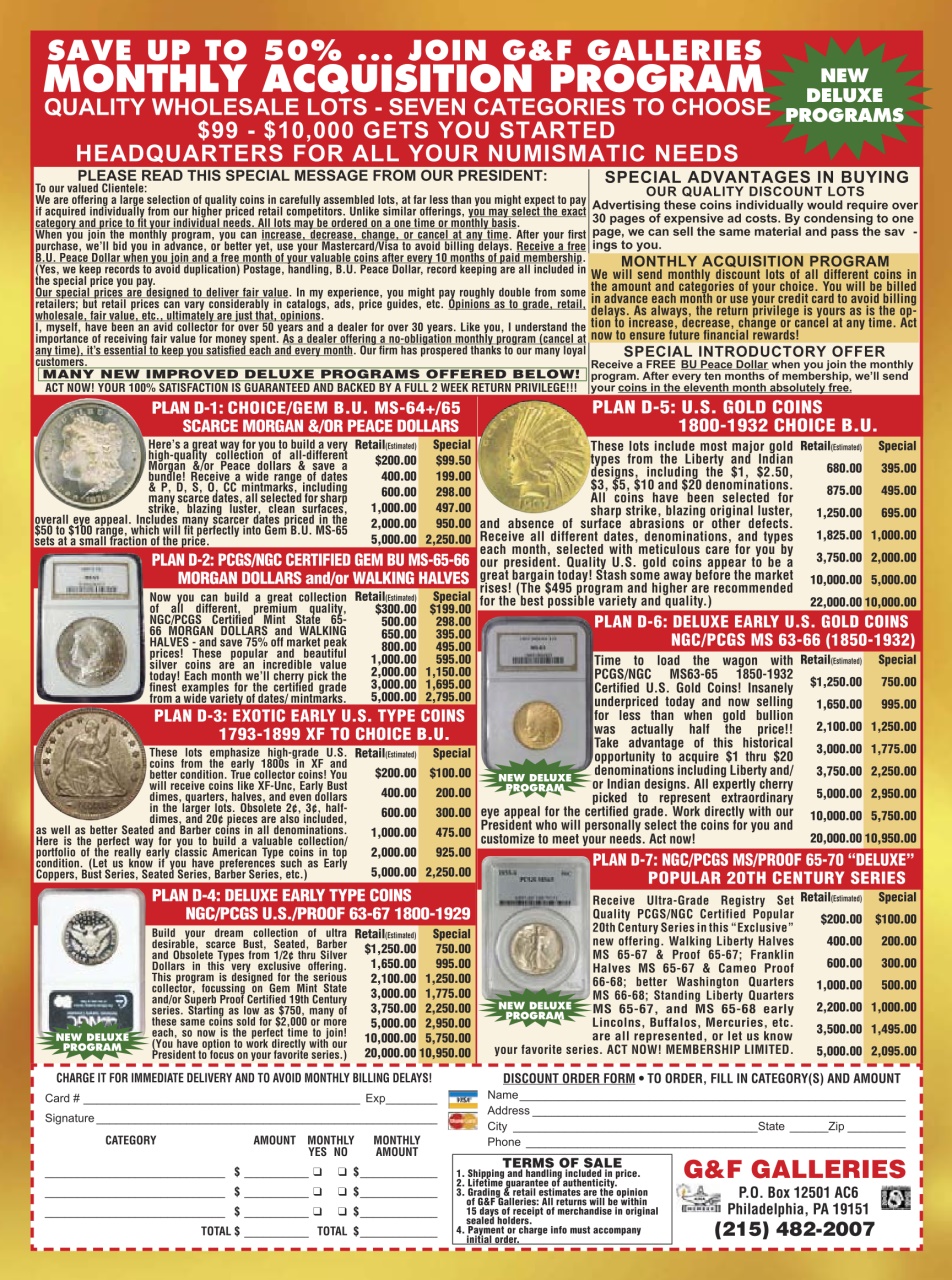COINage Magazine Preview Pages