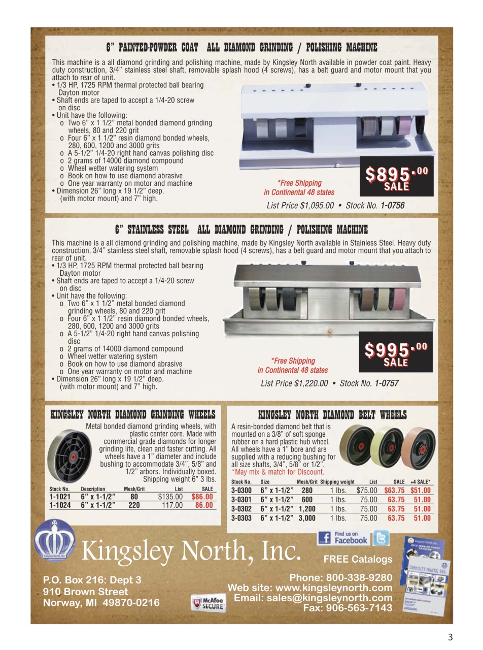 Rock&Gem Magazine Preview Pages