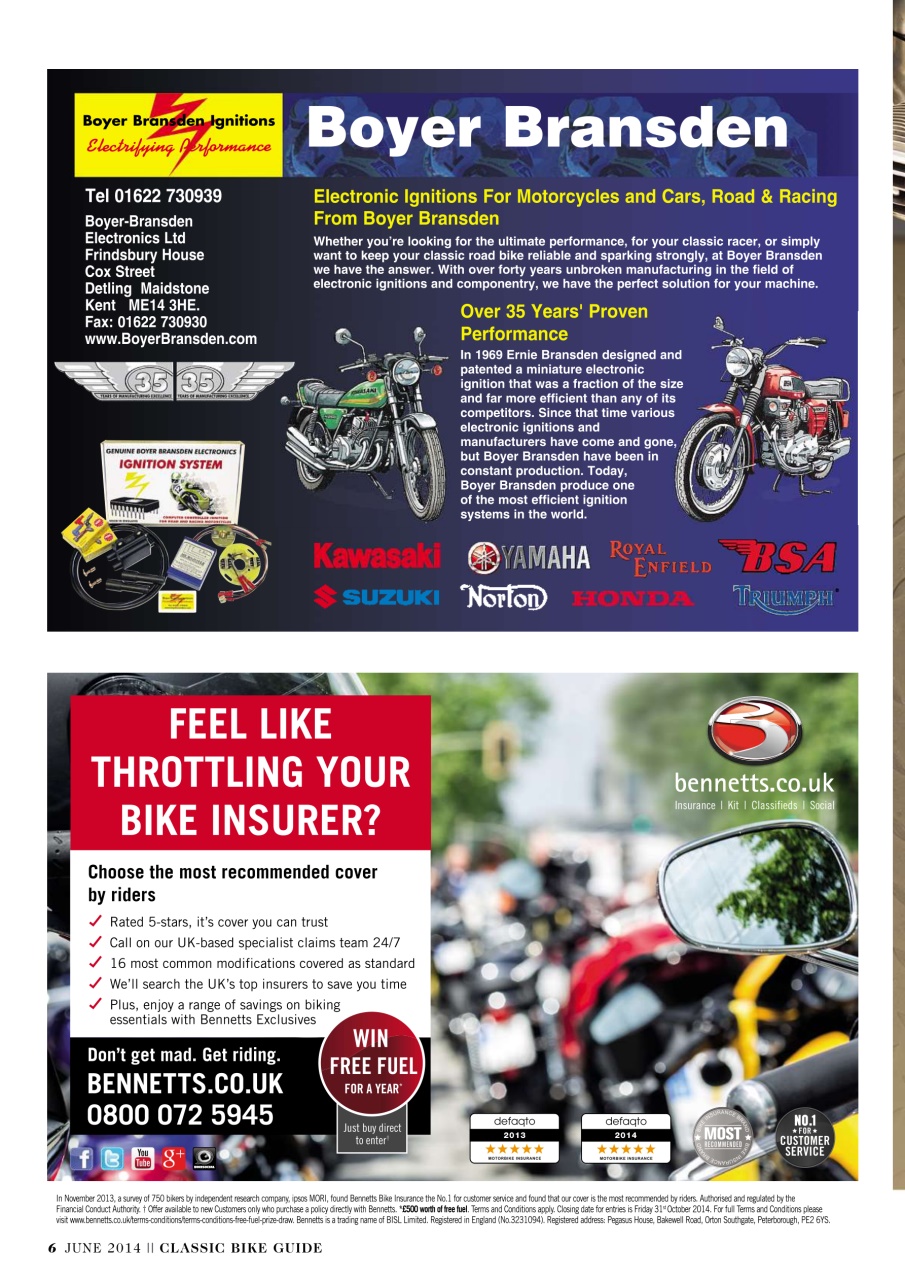 Classic Bike Guide Preview Pages