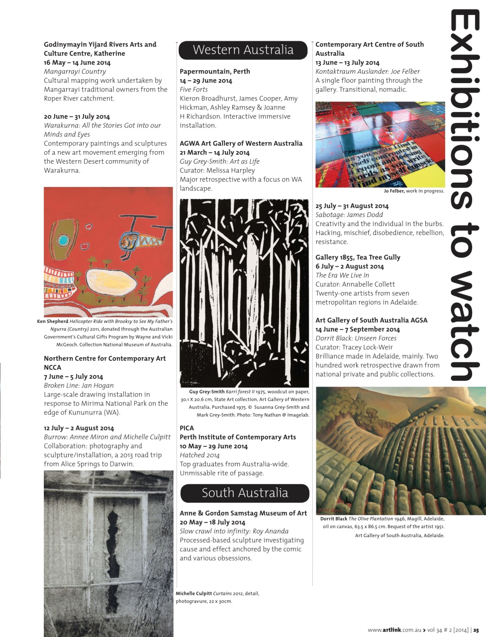 Artlink Magazine Preview Pages