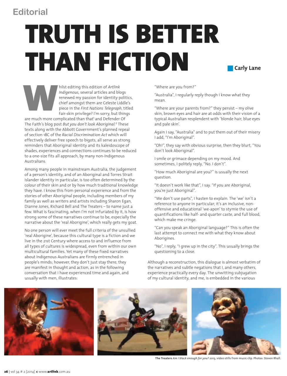 Artlink Magazine Preview Pages