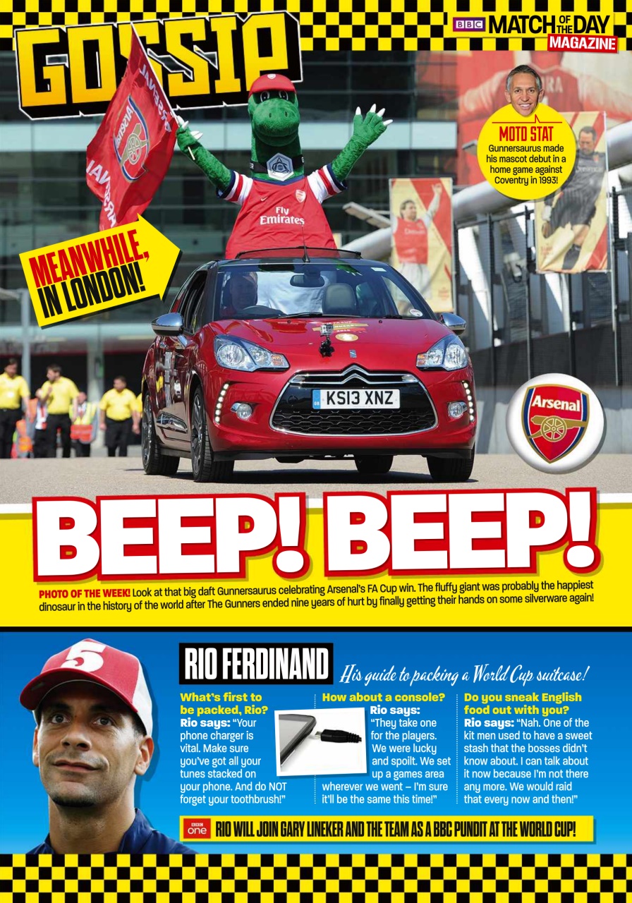 Match of the Day Preview Pages