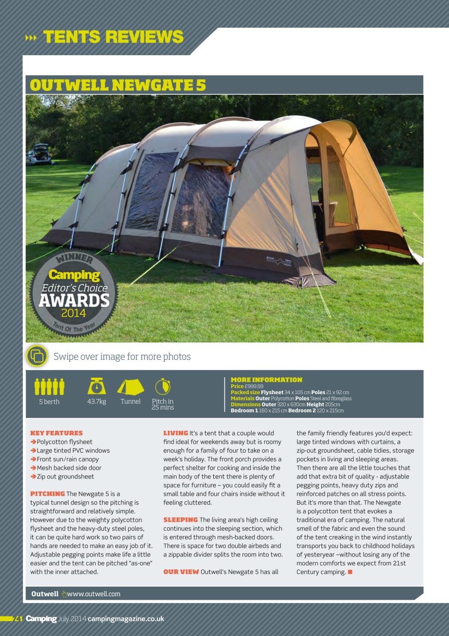 Camping Preview Pages