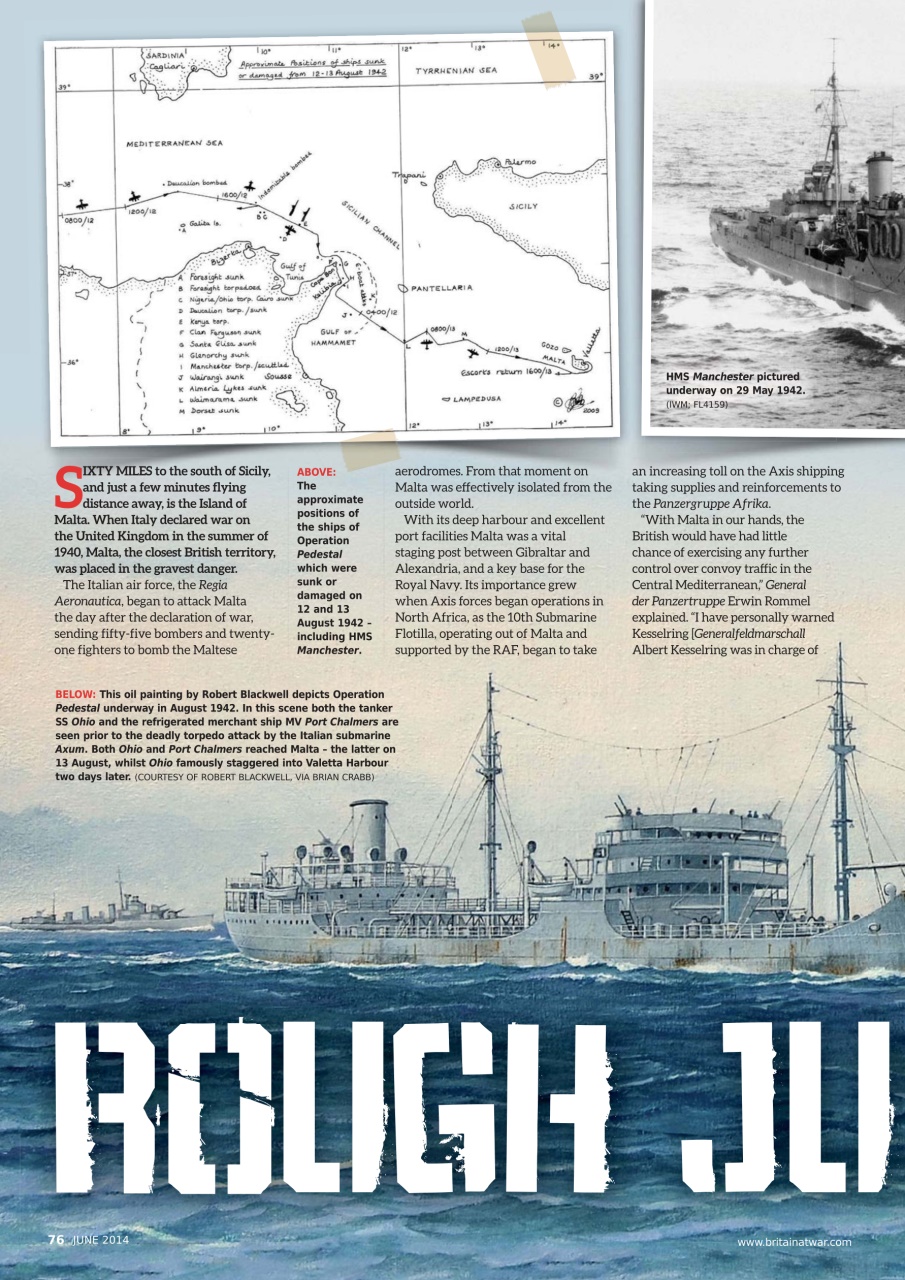 Britain at War Magazine Preview Pages