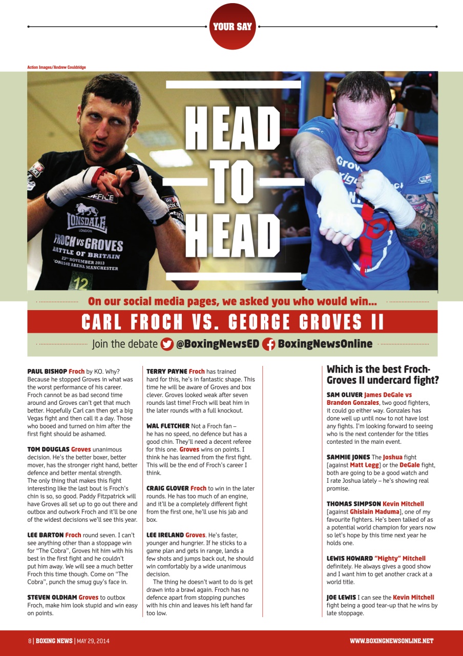 Boxing News Preview Pages