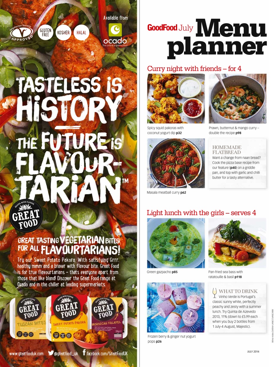Good Food Magazine Preview Pages