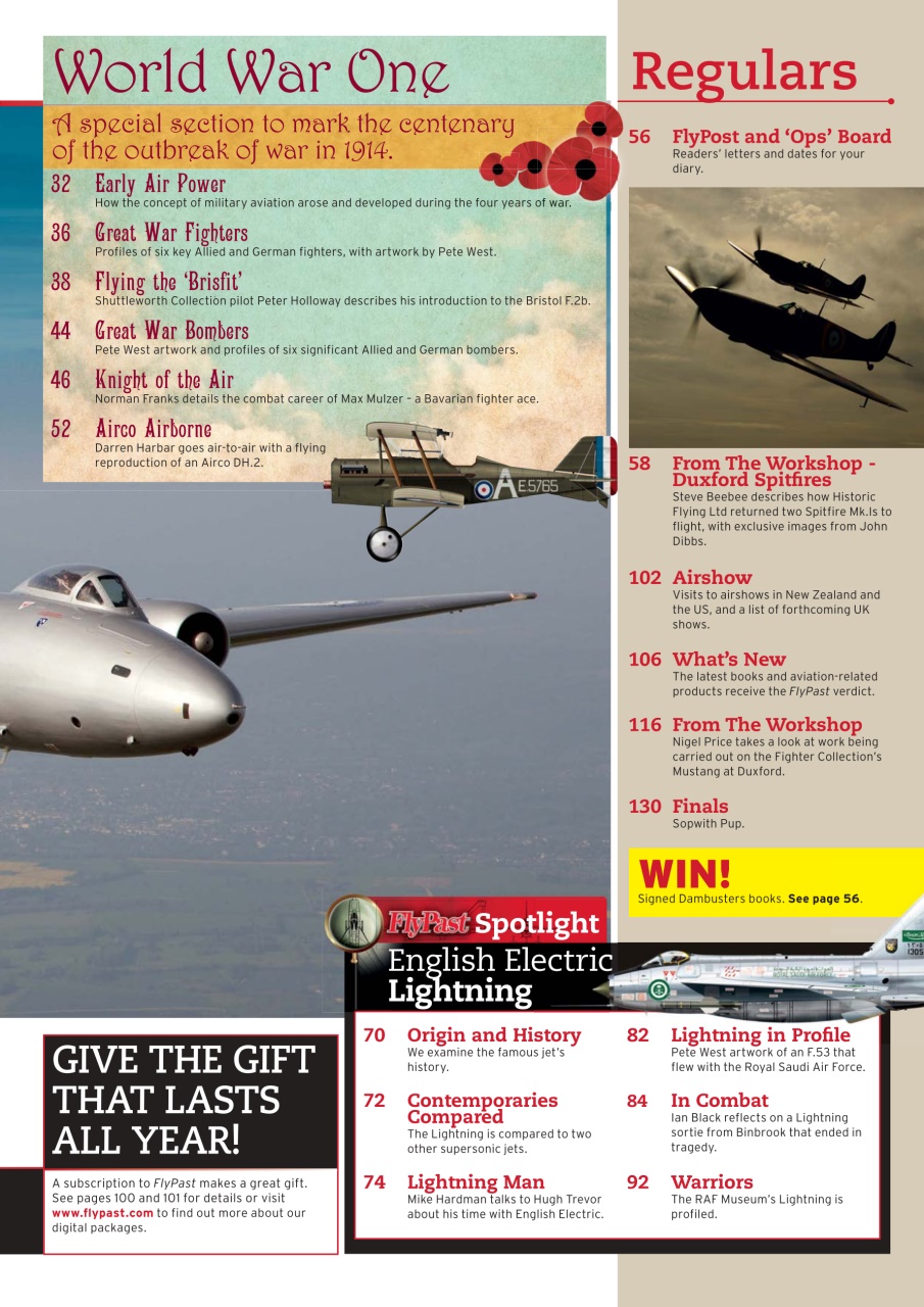 FlyPast Preview Pages