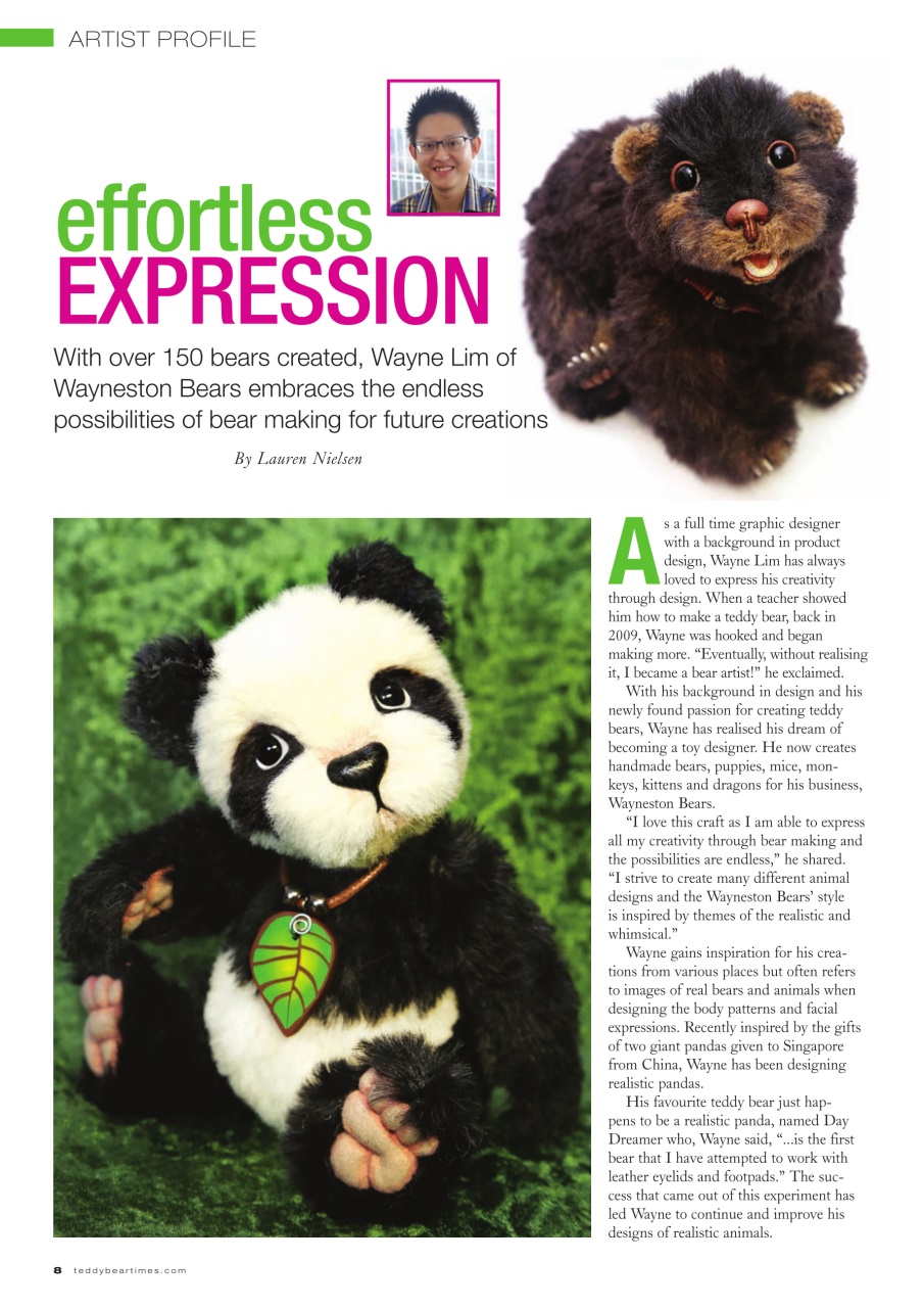 Teddy Bear Times Preview Pages