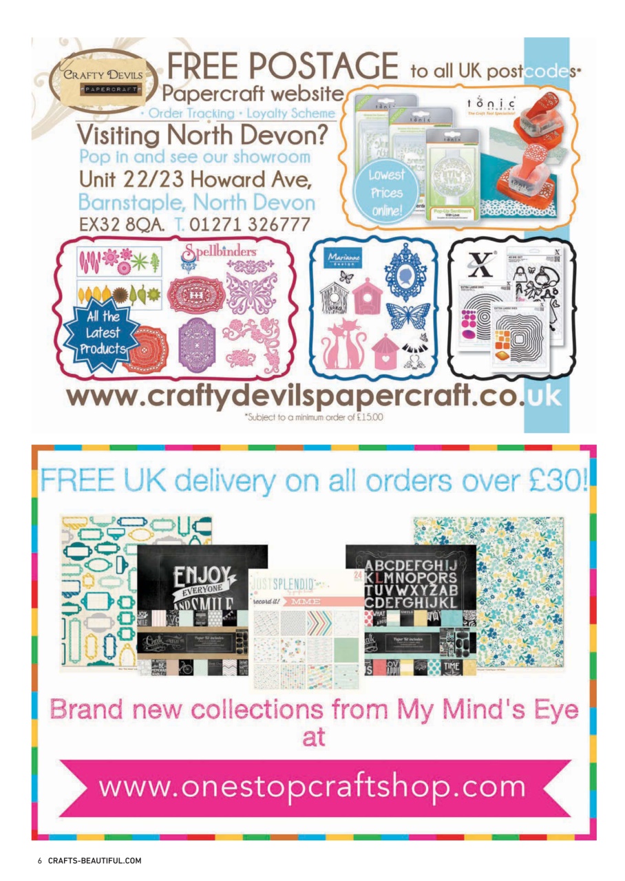 Crafts Beautiful Preview Pages