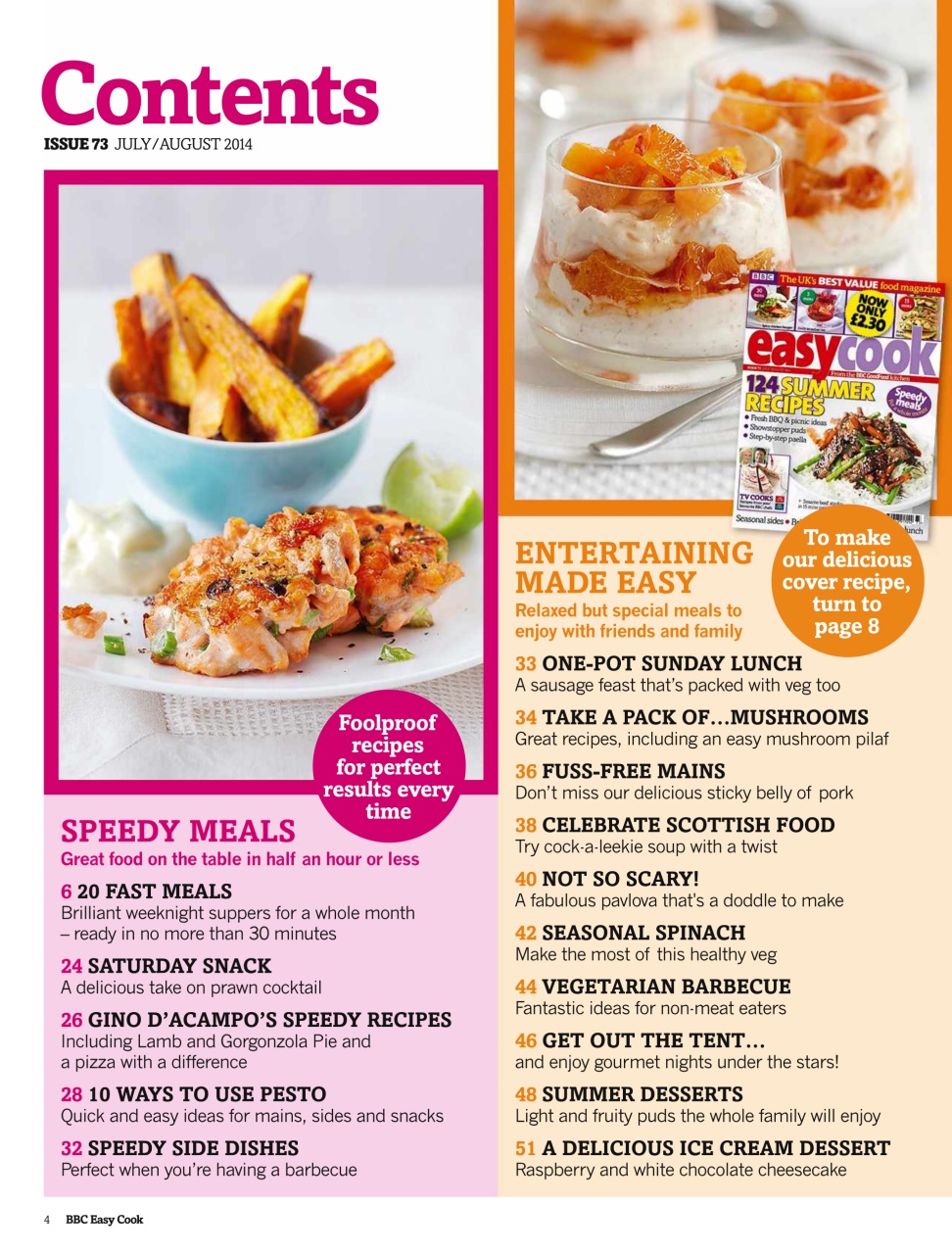 Easy Cook Magazine Preview Pages