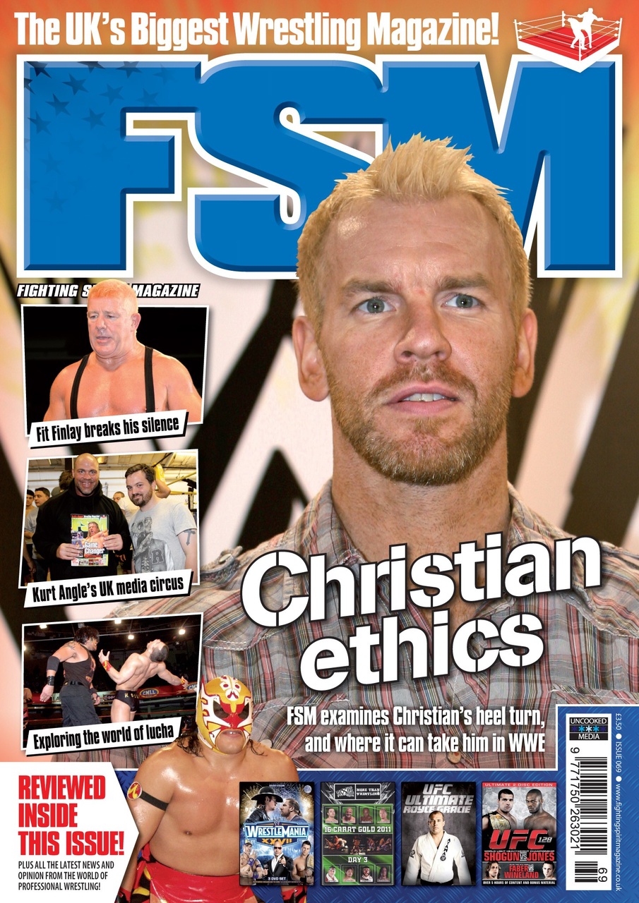 Wrestletalk Magazine Preview Pages