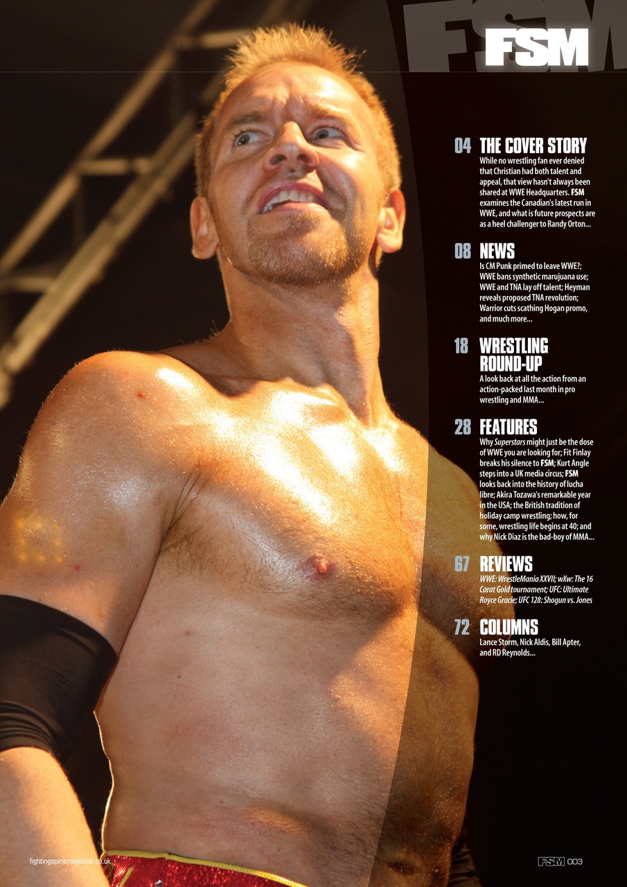Wrestletalk Magazine Preview Pages