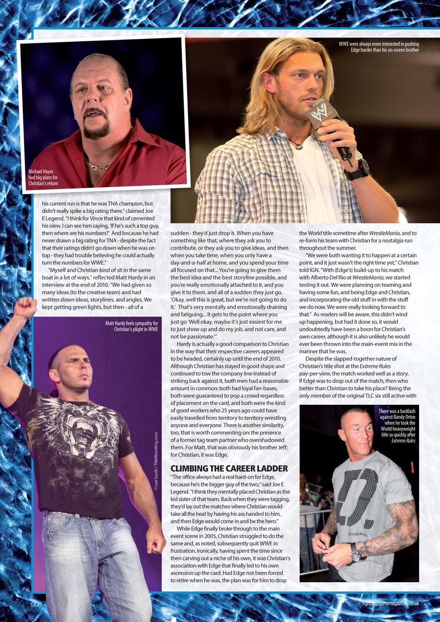 Wrestletalk Magazine Preview Pages