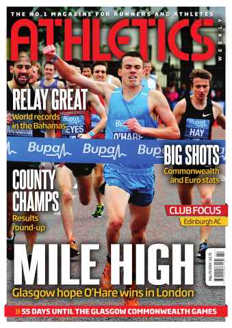 AW – Athletics Weekly Magazine issue 29/05/2014