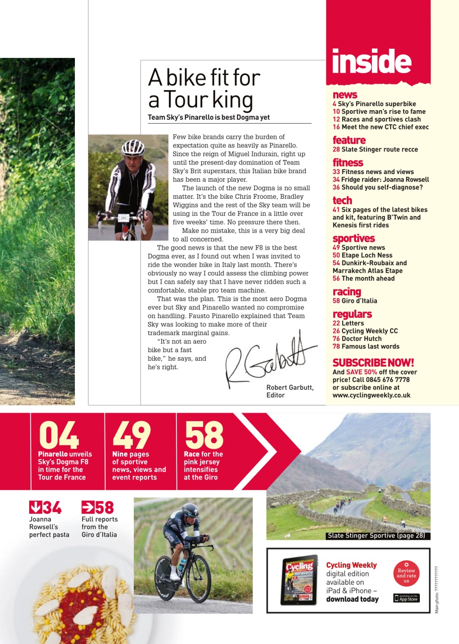 Cycling Weekly Preview Pages