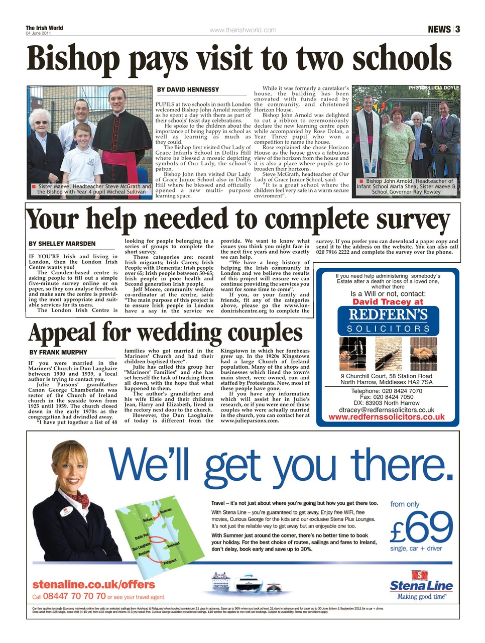 Irish World Preview Pages