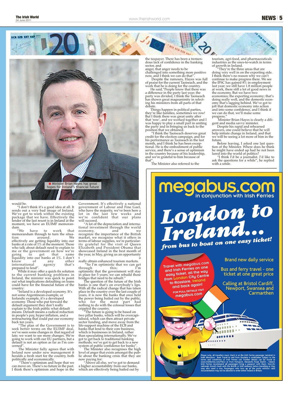 Irish World Preview Pages