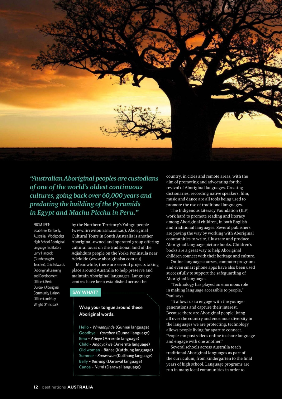 Destinations Series Preview Pages